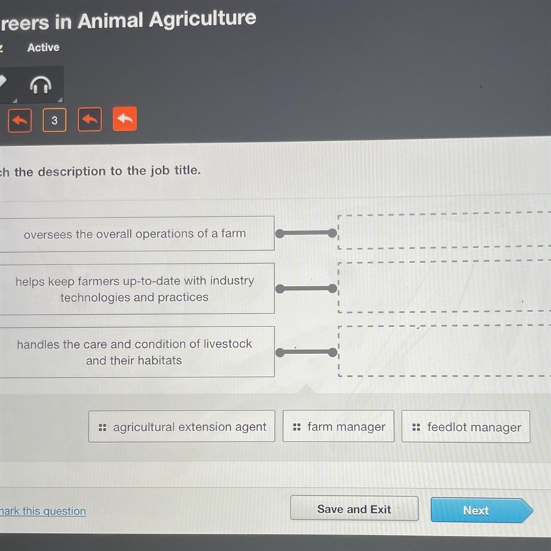 Match the description to the job title. oversees the overall operations of a farm-example-1