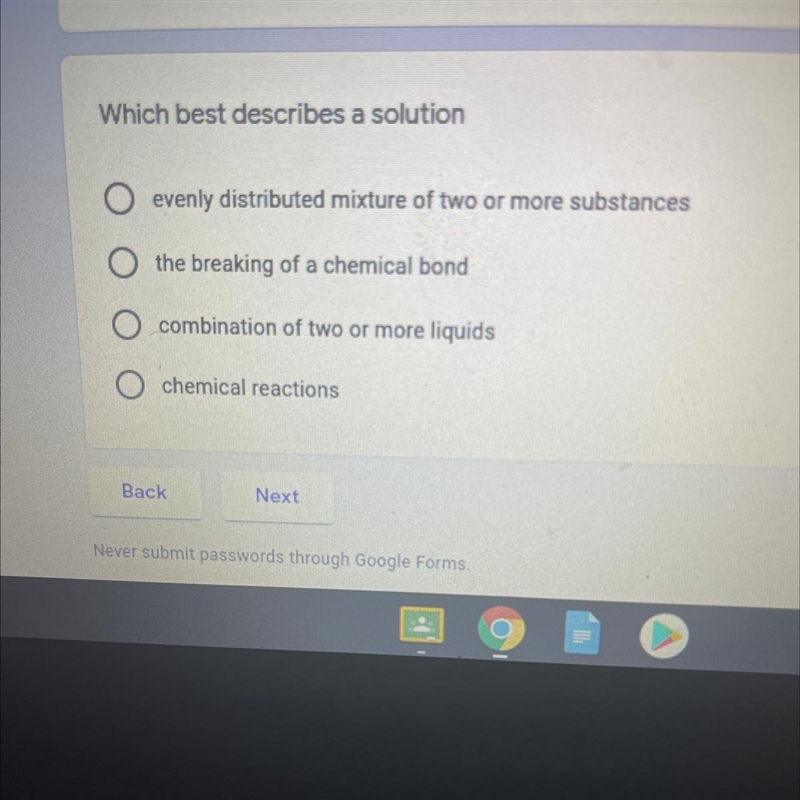 Which best describes a solution?-example-1