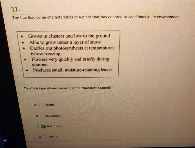 Pleeeeeasssssee heeelp asap The image is attached The box lists some characteristics-example-1