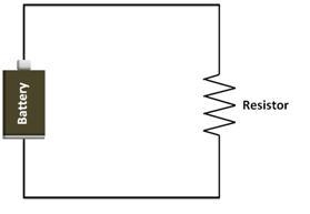 An electric current runs through the circuit below. As the current flows, the temperature-example-1