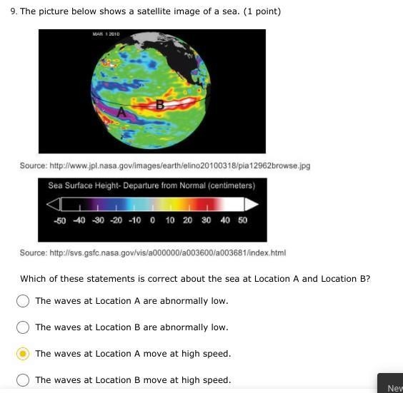 20 points real answers please and thank you The picture below shows a satellite image-example-1