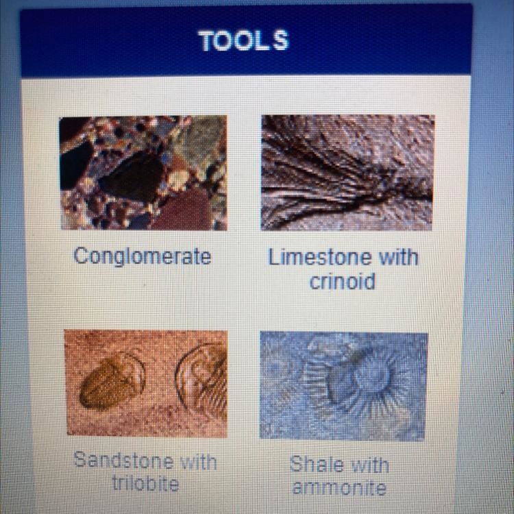 Can someone help me describe these rocks pls-example-1