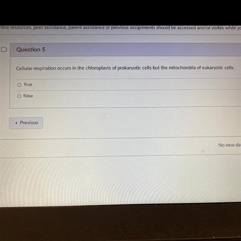 Cellular respiration occurs in the chloroplasts of prokaryotic cells but the mitochondria-example-1