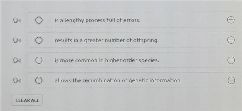 Meiosis results in genetic variation than asexual reproduction because it​-example-1