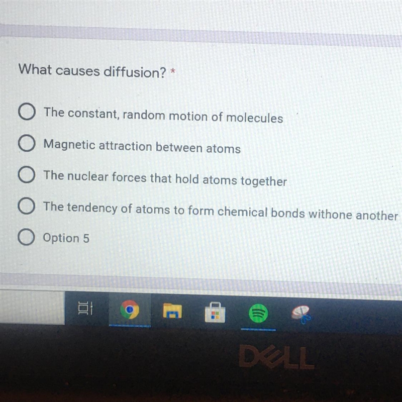 What causes diffusion? *-example-1