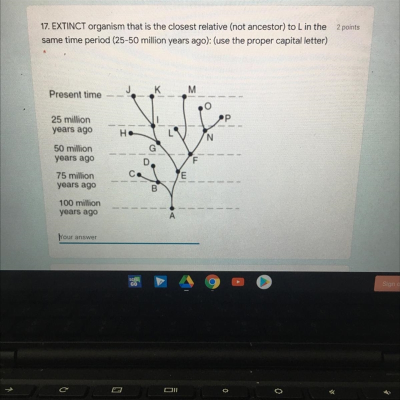 PLEASE HELP IF YOU UNDERSTAND PHYLOGENETIC TREES-example-1