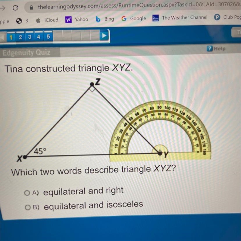 HELPPPPPPPPPPPPPPPPPP A: equilateral and right B: equilateral and isosceles C: isosceles-example-1