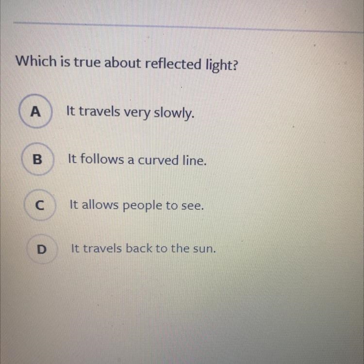 Which is true about reflected light?-example-1