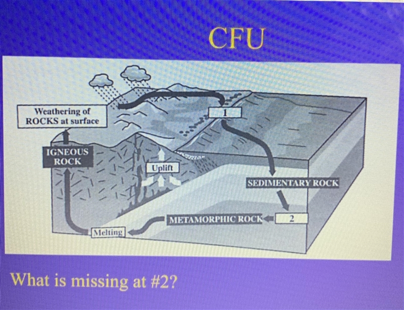 Please hurry I need help Choice’s are 1.Compaction 2.Cementation 3.Heat and pressure-example-1