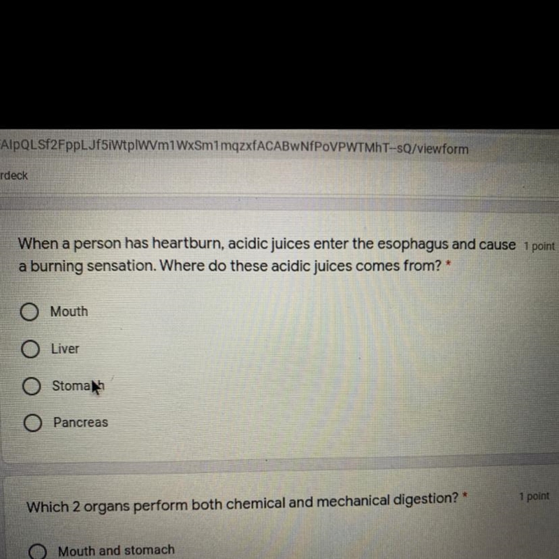 when a person has heartburn acidic juices enter the esophagus and cause a burning-example-1