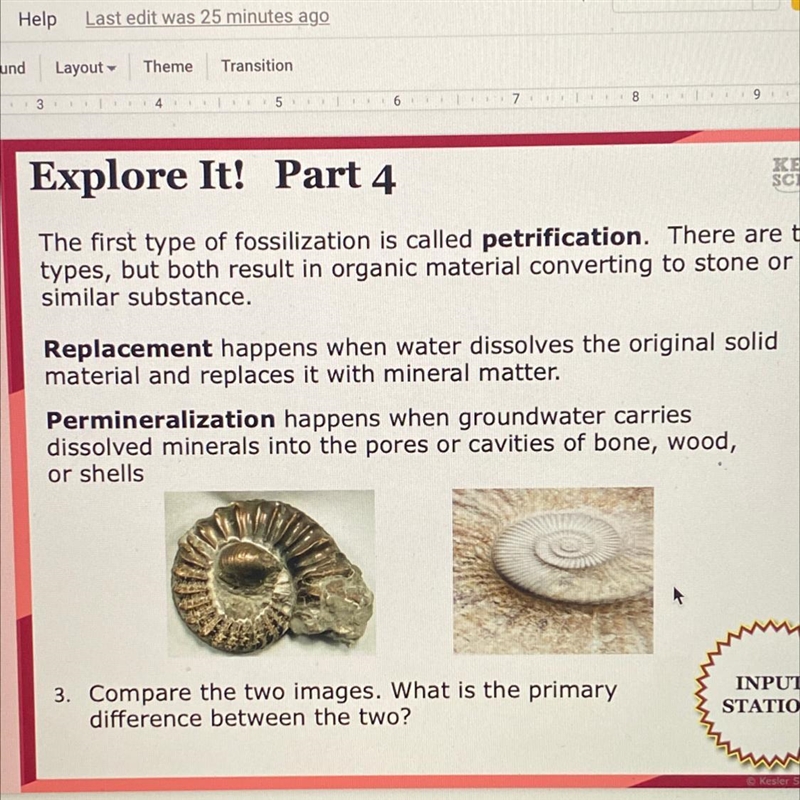 ￼I need help it’s on fossils-example-1