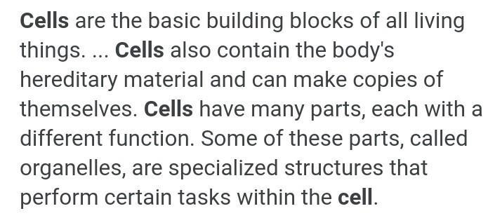 What is a cell. PLEASE GIVE DETAILED EXPLANATION.-example-1