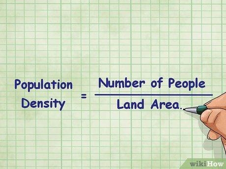 Population density is calculated by a. dividing the number of organisms in a region-example-1