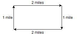 A school bus leaves school to drop students off at their homes. It travels in a loop-example-1