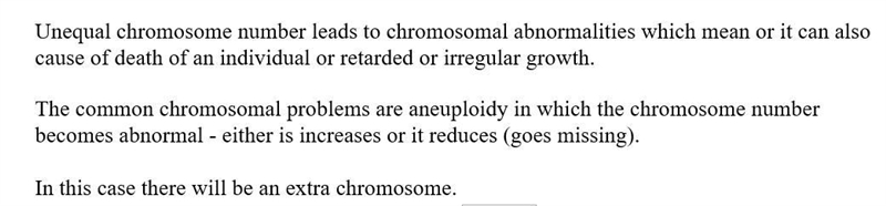 Discuss what happens when an individual with 17 chromosomes mates with an individual-example-1