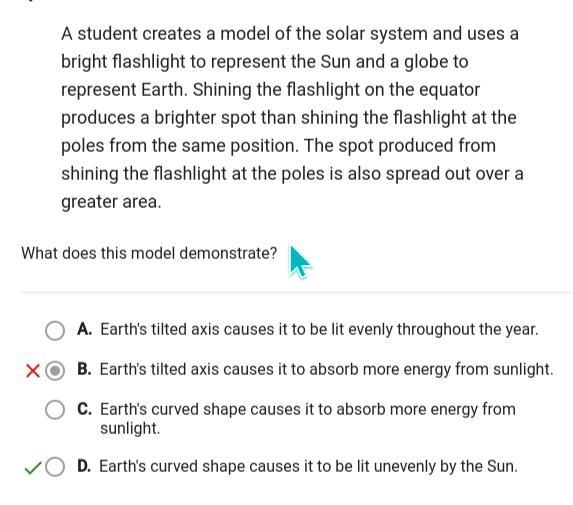 What does the model demonstrate-example-1