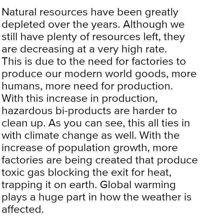 GVC – Understand how humans depend on and affect natural resources. Learning Targets-example-1