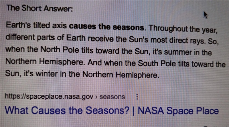 PLS HELP BEEN ASKING FOR 25 MINUTES NOW ! :( How does the tilt of the Earth and the-example-1