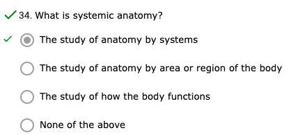 What is systemic anatomy?-example-1