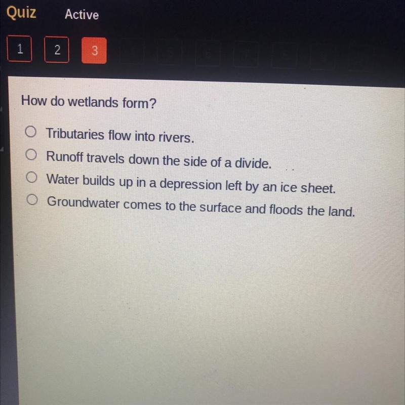 How do wetlands form?-example-1