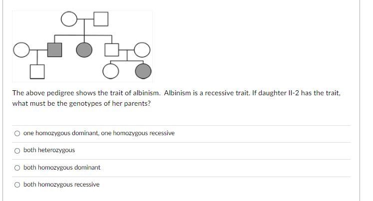 The above pedigree shows-example-1