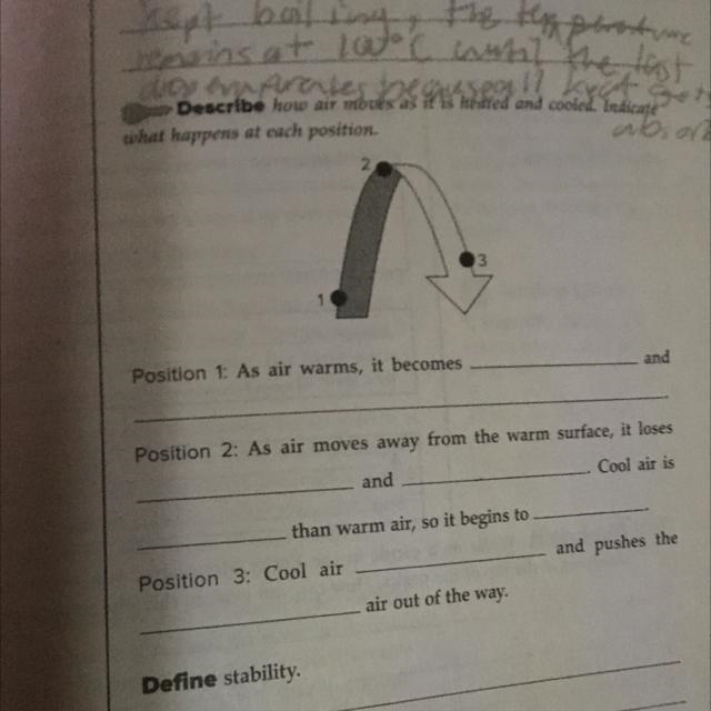 Please answer this question: Describe how air moves as it is heated and cooled. Indicate-example-1