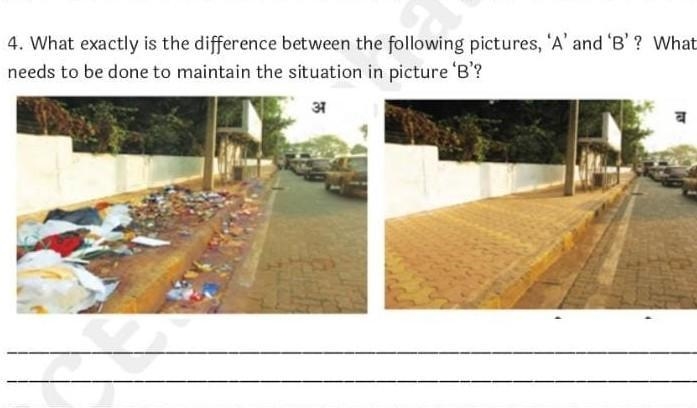 what exactly is a different in following pictures A and B and need to be done to maintain-example-1