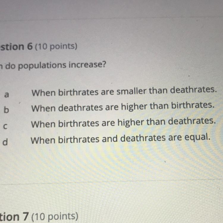 When do populations increase?-example-1