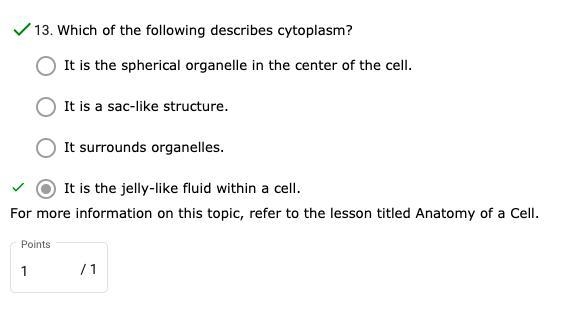 Which of the following describes cytoplasm? pls pst.-example-1