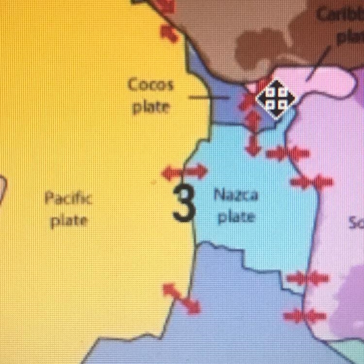 what formations would most likely be found at the boundary between the nazca plate-example-1