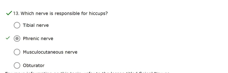 Which nerve is responsible for hiccups?-example-1