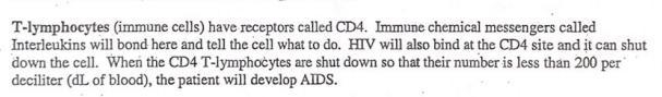 From what you can see about the shape of HIV, explain what the problem would be with-example-2