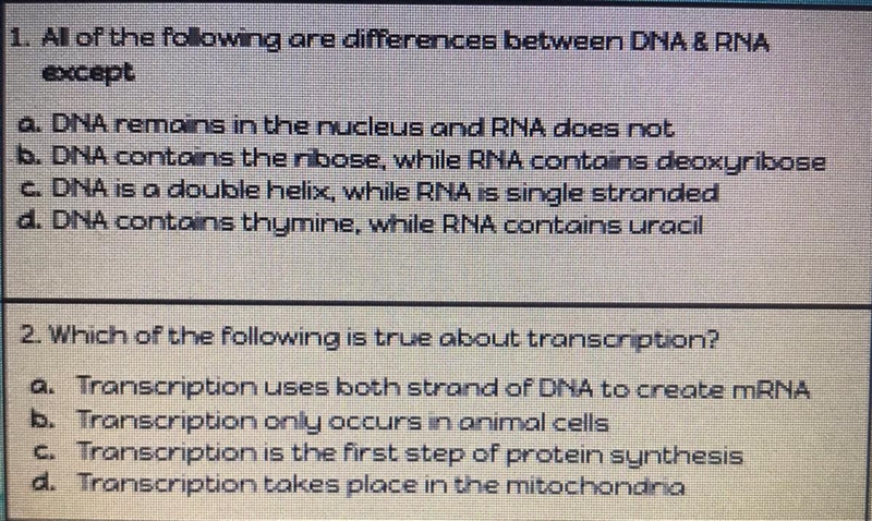 ITS AN EMERGENCY PLEASE HELP ME ANSWER THESE 2 questions !!!!!!-example-1