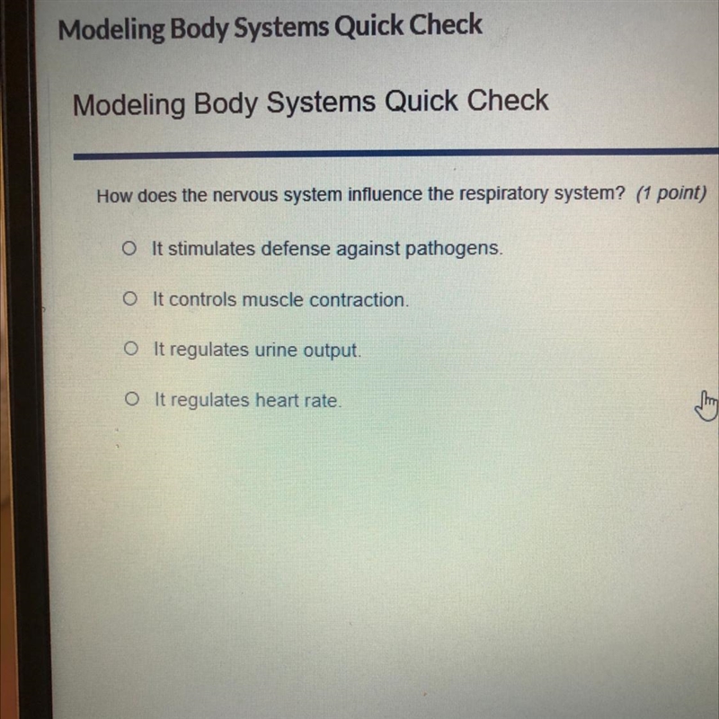 How does the nervous system influence the respiratory system-example-1