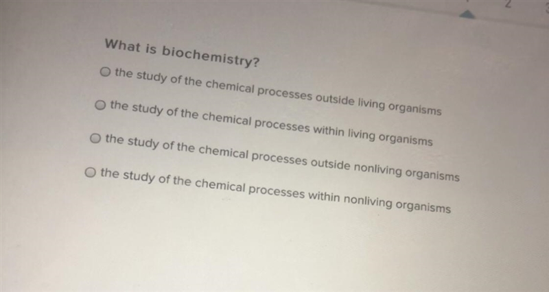 What is biochemistry ? Please help-example-1