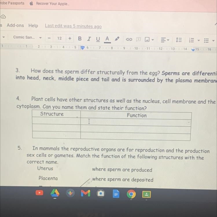 Help me do the table in question four please it’s urgent!-example-1