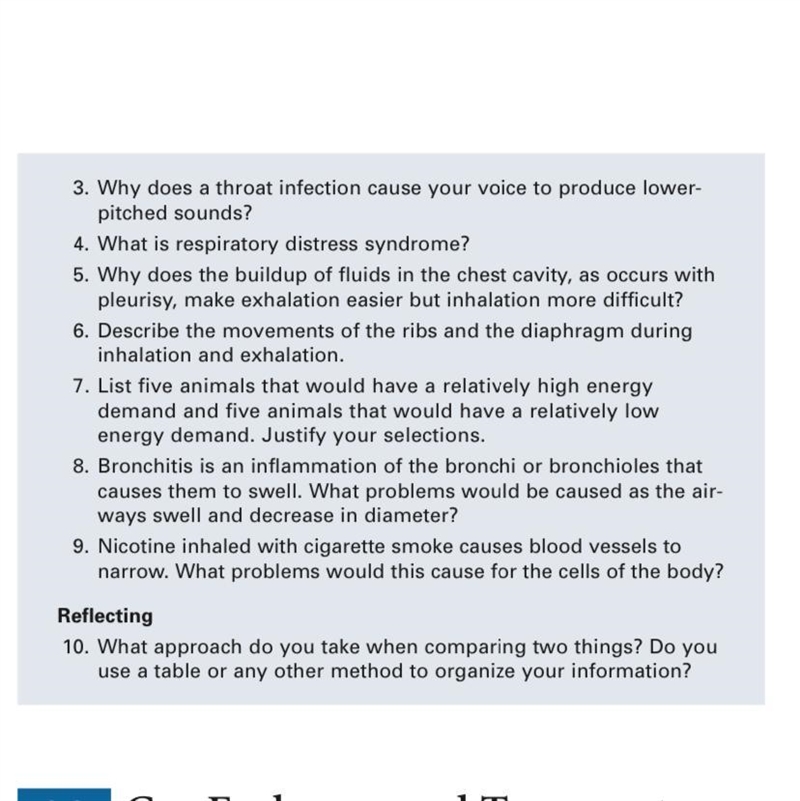 Question 3. Why dose a throat infection cause your voice to produce lower pitched-example-1