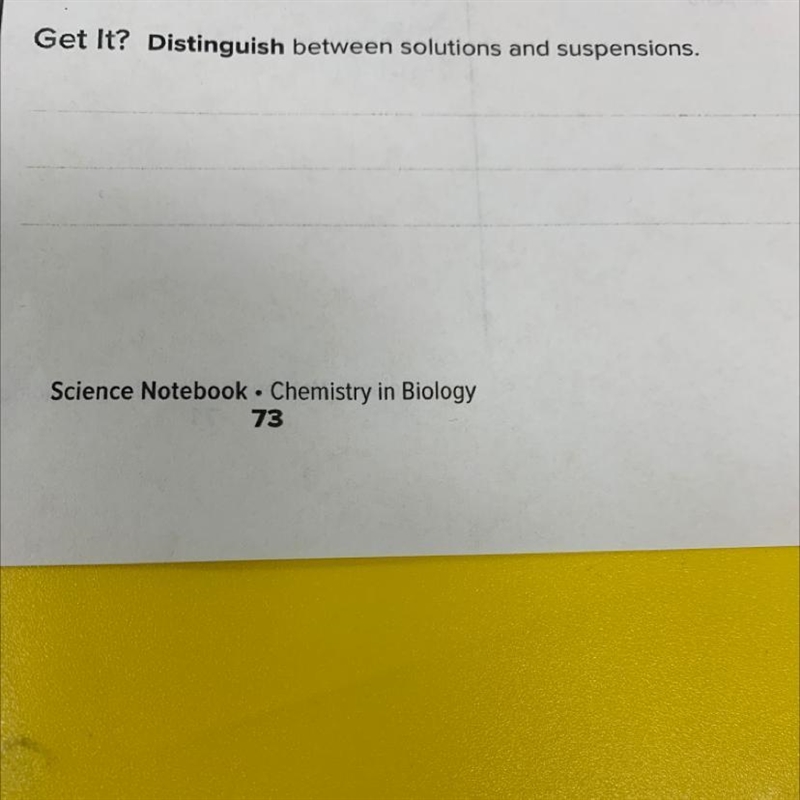 Distinguish between solutions and suspensions. Help me plzz-example-1