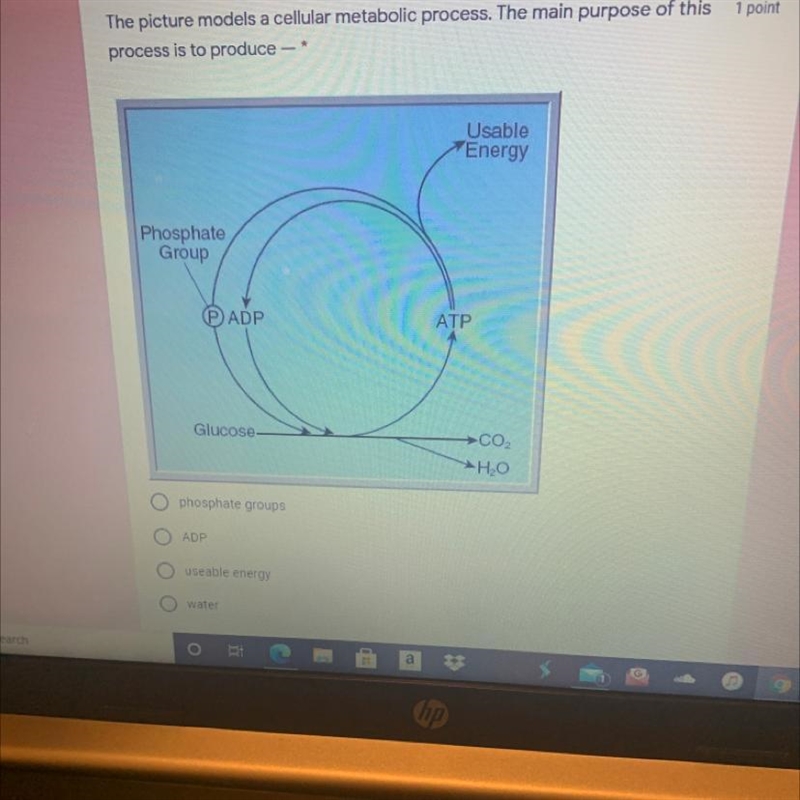 The picture models a cellular metabolic process. The main purpose of this process-example-1