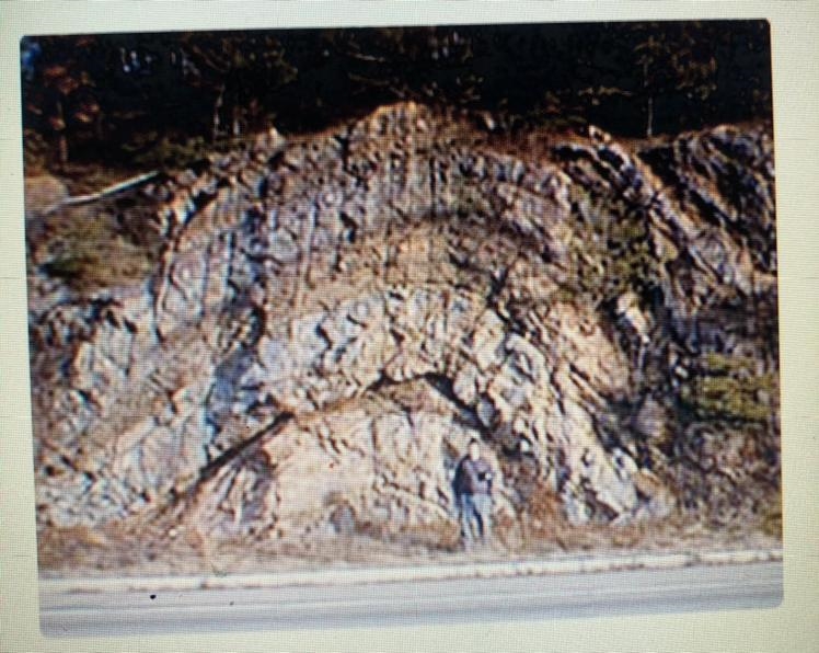 Which type of movement of Earths crust caused these layers of rock to Deform?￼ A. Tilting-example-1