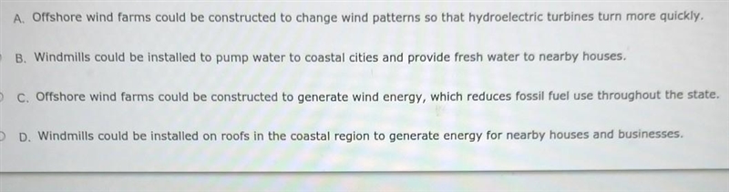 North Carolina has more wind off its shore than any other Atlantic Coast state. How-example-1