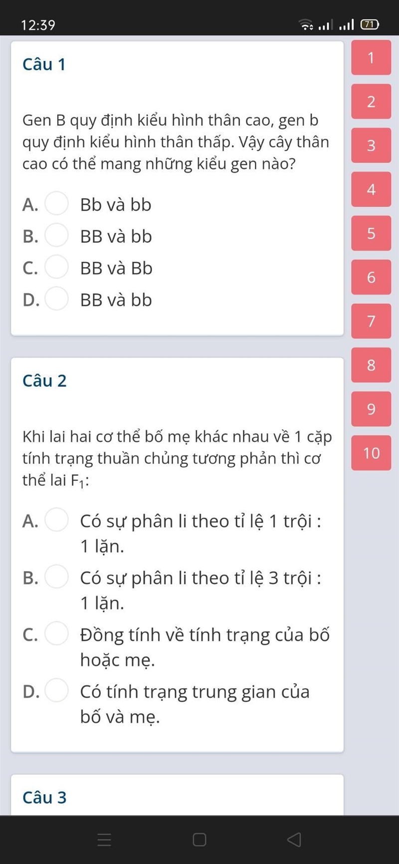 Giải giùm ạ Sinh lớp 9 chỉ mình-example-1