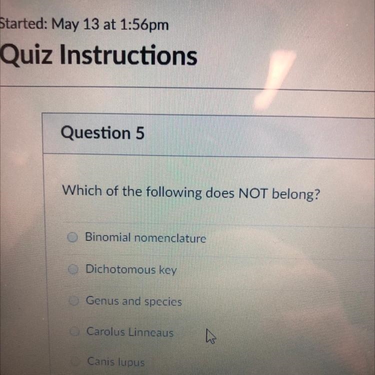 Which of the following does NOT belong-example-1