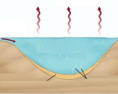 Explain how the following diagram illustrates evaporates. Also, complete the diagram-example-1