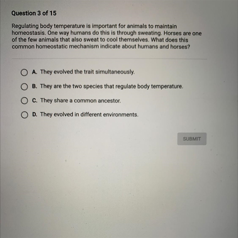 Regulating body temperature is important for animals to maintain homeostasis. One-example-1