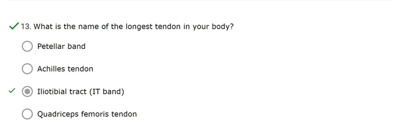 What is the name of the longest tendon in your body?-example-1