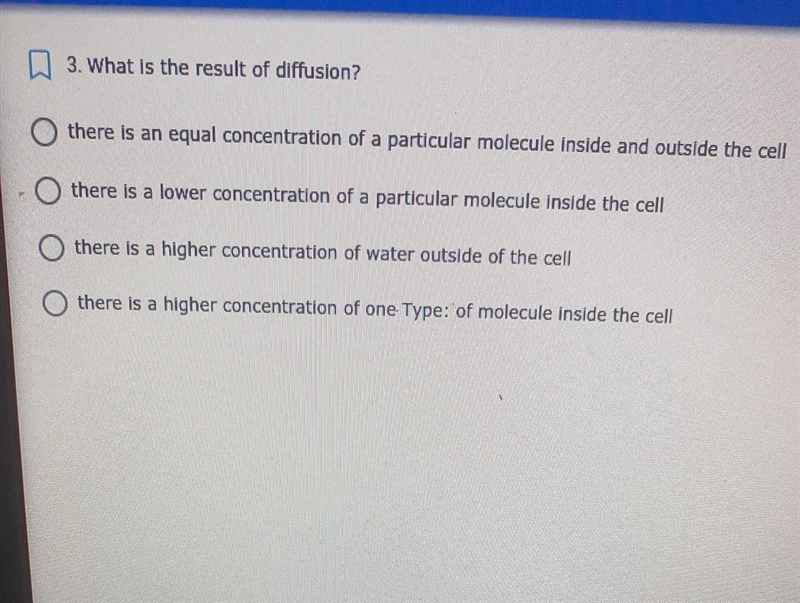 What is the result of diffusion? ​-example-1