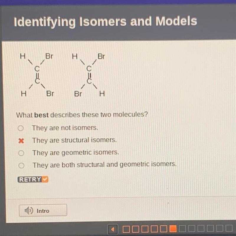 What best describes these two molecules?-example-1