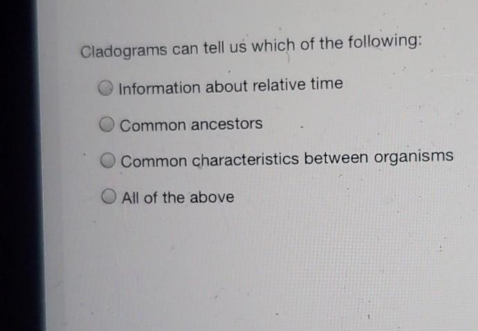 Please help question is in the picture and its due shortly its on cladograms:)​-example-1