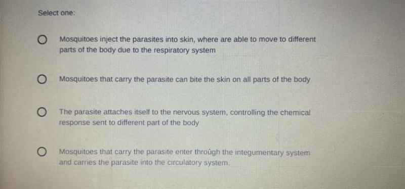 Malaria is a disease caused by a microscopic parasite that attacks blood cells. The-example-1